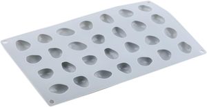 28 Cavity <b>Pebbles</b> Shape Creative Silicone Mold Stone Decoration Tool Baking Mold <b>Chocolate</b> Mold for DIY Handmade - Product Image 3