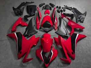 ชุดแฟริ่งรถมอเตอร์ไซค์ Honda <span class=keywords><strong>CBR</strong></span> <span class=keywords><strong>500R</strong></span> ปี <span class=keywords><strong>2013</strong></span> 2014 2015 สีขาวดำ  วัสดุ ABS พลาสติก  แบบฉีดขึ้นรูป - Product Image 1