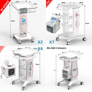 Carrito Dental de 4 Ruedas, Diseño Moderno, Resistente y Estable, Fabricado en Hierro y ABS, con Logotipo Personalizado, Escáner Intraoral 3D, para Hospital y Spa - Product Image 2