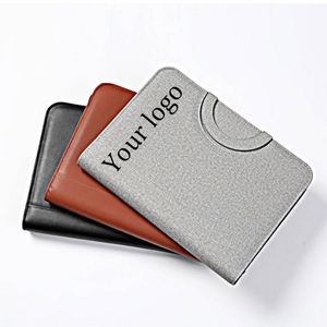 High Quality Custom <b>A4</b> Size Pu Leather <b>File</b> Folder Office Business Stationery Binder With Zipper - Product Image 1