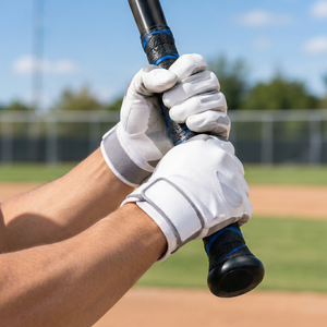 Empuñadura de bate de béisbol con logo personalizado, suave, de PU antideslizante, perforada, adhesiva y resistente al calor. - Product Image 5