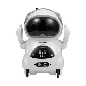 939A 포켓 RC 로봇 대화 대화 형 음성 인식 기록 노래 춤 이야기 미니 RC 로봇 장난감 선물
