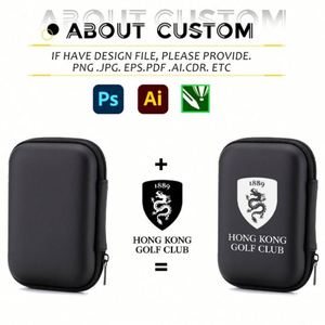 Promotional EVA Earphone Bag Digital Accessories Storage <b>Box</b> Shockproof Custom EVA Hard case Data Cable Storage <b>Box</b> with logo - Product Image 3