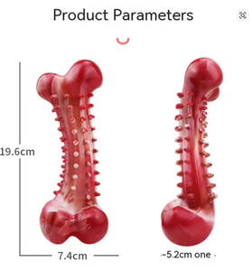 Os à mâcher <span class=keywords><strong>pour</strong></span> chiens écologiques de luxe <span class=keywords><strong>pour</strong></span> les chiens agressifs, en caoutchouc durable, saveur bœuf, presque indestructibles, jouets résistants <span class=keywords><strong>pour</strong></span> chiens - Product Image 4