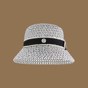 إرسال استفسار الحصول على كتالوج مصمم الكلاسيكية رسالة <span class=keywords><strong>M</strong></span> محبوك قبعة في الهواء الطلق تنفس المرأة أزياء الشاطئ Sombreros للسفر - Product Image 5