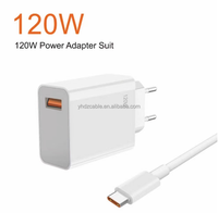 Chargeur mural USB Cube 33W 67W 120W EU US pour Xiaomi, Hypercharge Turbo, charge rapide