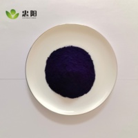 Poudre de colorant solvant bleu 136 à haute résistance à la lumière, utilisée dans la peinture industrielle, l'encre d'impression et la teinture des plastiques