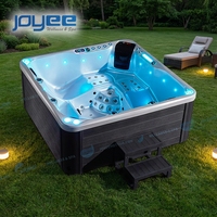 Bain à remous extérieur pour villa, baignoire de massage hydromassant JOYEE avec jets d'air