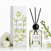 Diffuseur de parfum à bâtonnets LF Private Label 200ML, senteur Feuille et Fleur d'Oranger, personnalisez votre LOGO, parfum d'ambiance pour la maison, OEM ODM