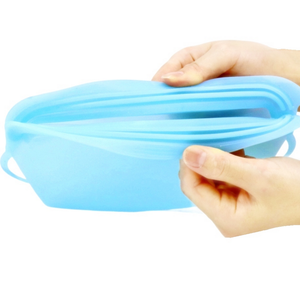 Máy rửa chén an toàn túi thực phẩm silicon tùy chỉnh BPA-free 500ml 1L rò rỉ đứng lên tái sử dụng Silicone thực phẩm lưu trữ dây kéo túi - Product Image 6