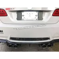 Diffuseur de pare-chocs arrière en fibre de carbone M3 pour BMW E92 Coupé E93 Cabriolet 06-11 (pas E90)
