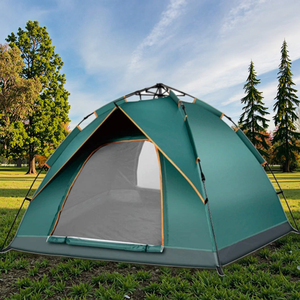 Tessuto in poliestere completamente automatico <span class=keywords><strong>tenda</strong></span> <span class=keywords><strong>estiva</strong></span> portatile con una camera da letto <span class=keywords><strong>campeggio</strong></span> spiaggia pieghevole apribile senza installazione impermeabile - Product Image 4