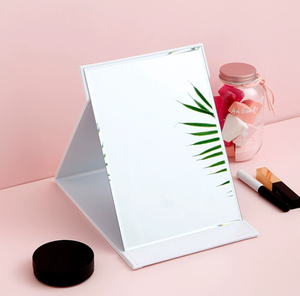 <span class=keywords><strong>Espejo</strong></span> <span class=keywords><strong>de</strong></span> maquillaje <span class=keywords><strong>de</strong></span> mano cuadrado plegable cuadrado al por mayor con mango <span class=keywords><strong>de</strong></span> plástico <span class=keywords><strong>espejo</strong></span> cosmético compacto <span class=keywords><strong>de</strong></span> mano para mujer - Product Image 5