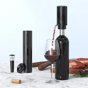 Neues Design Luxus tragbar wiederaufladbar Weinöffner stopper elektrischer Wein-Beleuchtungsspender für Party