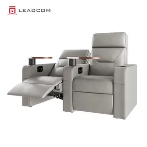 Leadcom LS-815 zero-gravity leather movie theater recliner electric vip cinema seats