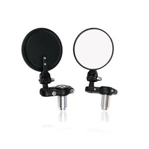 Rétroviseurs de <span class=keywords><strong>moto</strong></span> pliables universels de 3 pouces de diamètre avec fixation sur extrémité de guidon - Product Image 2