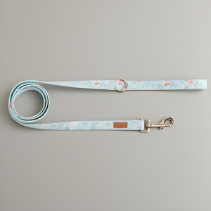 Collar de perro de algodón suave con estampado de moda de lujo elegante diseño moderno personalizado accesorio de raza grande y mediana al por mayor OEM ODM - Product Image 4