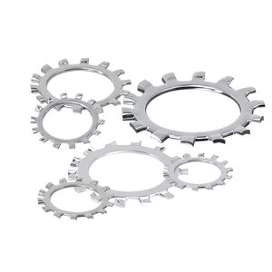 Din6797 stainless steel plain serrated locking washer with internal teeth - Product Image 4