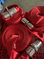 Tuyau d'incendie rouge 16bar Water 4 pouces Tpu Layflat