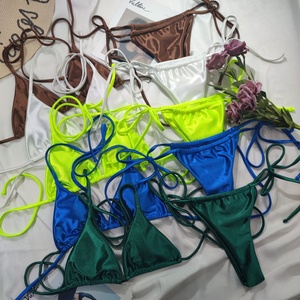 Trajes de Baño de Cintura Alta OUTPACE para Mujer, Bikini de Lujo Personalizado, Bikini Personalizado en Venta - Product Image 1