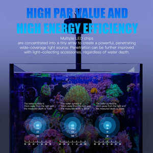 100W quang phổ đầy đủ Wifi ứng dụng điều khiển LED Aquarium ánh sáng 6 màu kênh nhựa biển san hô rạn san hô bể cá 3.0 Túi máy tính để bàn - Product Image 2