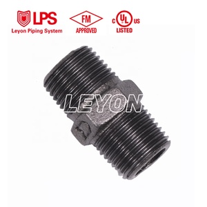 Tuyaux de lutte contre l'incendie <span class=keywords><strong>Leyon</strong></span> FM UL, système de protection incendie, raccords en fonte malléable noire - Product Image 3