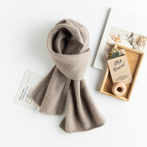 Écharpe en cachemire pur à 100 % pour hommes, femmes et unisexe, écharpe d'hiver chaude et épaisse, brodée, pour couple et parent-enfant, vente en gros - Product Image 5