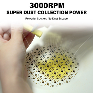 Puissant aspirateur collecteur de poussière pour ongles de salon comprend des papiers filtres lavables pour le polissage des ongles en acrylique - Product Image 2