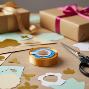 Nastro in Raso 1.0cm 25y Oro Profondo D26 - Product Image 2