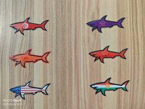 25新款BLNIEECE Paul & Shark定制PVC防水卡通贴纸厂家批发手机装饰材料 - Product Image 2