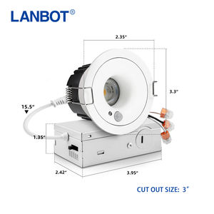 <span class=keywords><strong>2</strong></span>インチと3インチのモーションセンサー内蔵型LEDダウンライト - Product Image 4