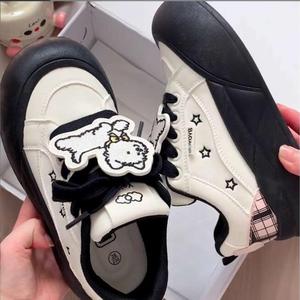 Nuevo Diseño de Zapatos Casuales <span class=keywords><strong>para</strong></span> <span class=keywords><strong>Mujer</strong></span>, Zapatos Planos Transpirables, Zapatillas Antideslizantes de Cuero Suave, Zapatos Bonitos <span class=keywords><strong>para</strong></span> Caminar - Product Image 1