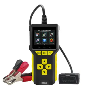 2023 Acclope Nieuw Ontwerp Bt80 2 In 1 Obd Ii/Eobd Voertuig Fout Diagnostische Tool Plus 12V/24V Batterij Tester Analyzer