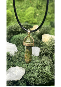 Colgante de Lápiz de Unakita, Ágata Mirani, Piedra Preciosa, Tema de Hadas, Decoración para el Hogar y Regalo, Excelente Precio, Gujarat - Product Image 2