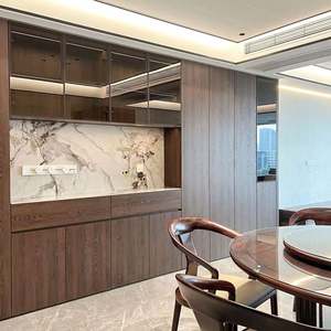 Aparador de Comedor Moderno de Vidrio de Tamaño Personalizado, Materiales Ecológicos, Cajonera de Almacenamiento Duradera - Product Image 4