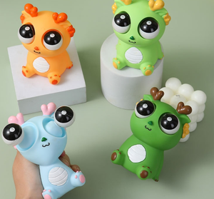 Squeeze Stress Relief Toy Eye Popping Dragon Funny <span class=keywords><strong>Eyeball</strong></span> Burst Toys Pop Out <span class=keywords><strong>Eyes</strong></span> Toy pour les cadeaux d'anniversaire, les faveurs de fête - Product Image 5