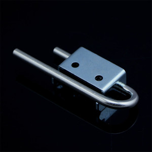 Xinjieliang HL037 Metal <b>Spring</b> Pin 2 Mm Thickness Industrial Furniture <b>Hinge</b> For Cabinet Chassis Rack Surface Mount - Product Image 1