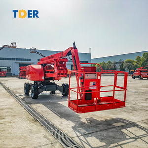 TDER 14m 25m 38m 디젤 파워 관절 체리 피커 붐 리프트 트럭 - Product Image 5