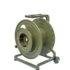 BX-03 Portable Metal Cable Drum Cable Reel Cable Cart harsh environment Retractable harsh environment Spool Winding for Fiber Optics