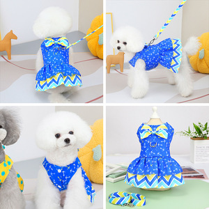 Conjunto de vestido de princesa para perro, venta al por mayor, barato, ropa Coreana de verano para perro - Product Image 5
