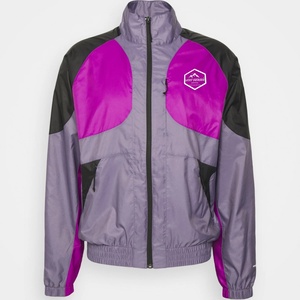 <b>Men's</b> <b>Lightweight</b> Nylon Zip-up Windbreaker <b>Jacket</b> Breathable Retro Patchwork Design Inspired by 80s 90s Outdoor Running Fashion - Product Image 6