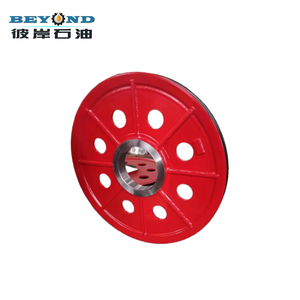 Poulie à courroie en V ductile de haute précision certifiée API pour pompes à boue <span class=keywords><strong>triplex</strong></span> F500-F1600 2-3 "alésage compatibilité de courroie 3V/5V/8V - Product Image 6