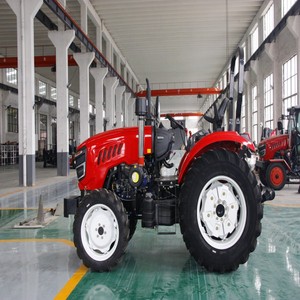 China hot-selling farm 4X4 wheel, 4WD, 50HP, 60HP, 70HP, 90HP tractor with front loader, low-priced agricultural tractor - Product Image 2