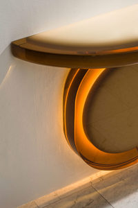 Chức năng lối vào nổi giao diện điều khiển Bảng với treo tường LED HD Glass gương thiết kế đơn vị phòng khách hiển thị cho ngôi nhà hiện đại - Product Image 3