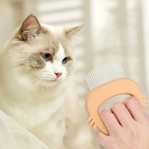 Dog Hair Removal Comb Self <strong>Cat</strong> Brush Cleaning Massage Pet Hair Shedding Needle Comb for <strong>Cats</strong> Dogs Grooming Tools <strong>Cat</strong> Accessories - Product Image 3