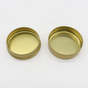 Caja de hojalata directa de fábrica de 250ml, lata de Metal de 250ml para <span class=keywords><strong>Playdoh</strong></span>, insignia de vela de cera para coche, Chocolate, caramelo, almacenamiento de aperitivos, Impresión de logotipo - Product Image 4