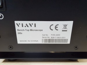 VIAVI FVDi-2200 : Bench-top <b>Microscope</b> 200x (0001) Used - Product Image 4