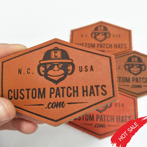 ป้ายหนังแกะลายนูนและแผ่นปะติดออกแบบโลโก้ตามสั่งสำหรับเสื้อผ้าเสื้อผ้าแบรนด์เหล็กรีดติดด้วยความร้อน - Product Image 5