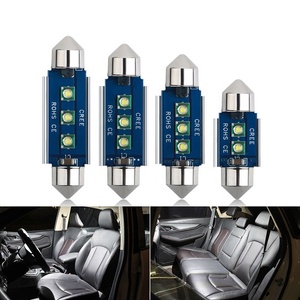 Blanc 31/36/39/41mm Festoon <span class=keywords><strong>Led</strong></span> Ampoules <span class=keywords><strong>C5W</strong></span> 12V <span class=keywords><strong>Led</strong></span> - Product Image 2
