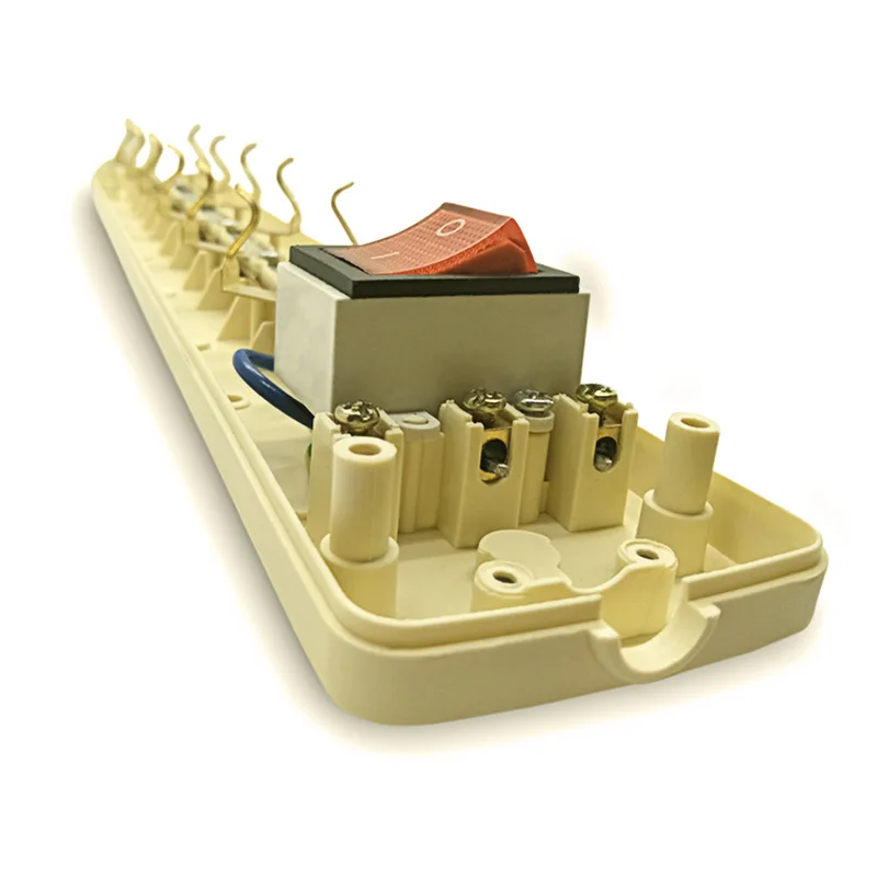 European-style power socket 1.5m four-five-six-bit European standard air-conditioning plug-in wiring board Korea 16A socket
